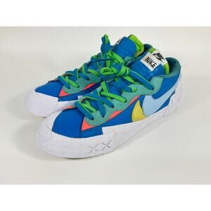 Nike Blazer Low Sacai x KAWS Neptune Blue DM7901-400 Mens Size 13 Very Clean
